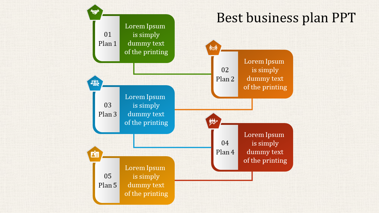 Use Our Best Business Plan PPT Presentation Template